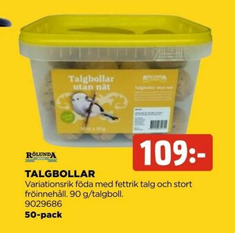 Jem&Fix Talgbollar erbjuda