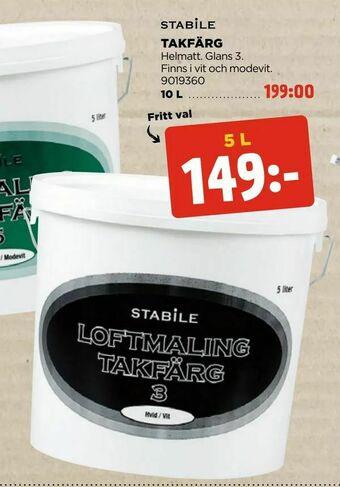 Jem&Fix Takfärg erbjuda