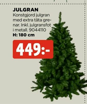 Jem&Fix Julgran erbjuda