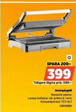 Power Smörgåsgrill Nonstick-plattor erbjuda