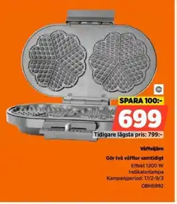 Power Våffeljärn erbjuda