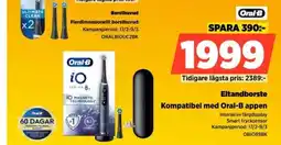 Power Eltandborste Kompatibel med Oral-B appen erbjuda