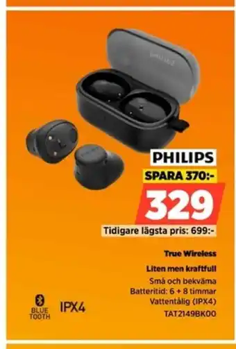 Power True Wireless Liten men kraftfull erbjuda