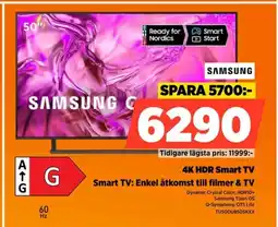 Power 4K HDR Smart TV Smart TV: Enkel åtkomst till filmer & TV erbjuda