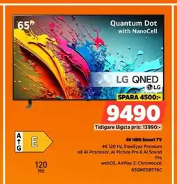 Power 4K HDR Smart TV erbjuda