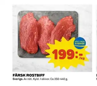 Coop Färsk rostbiff erbjuda