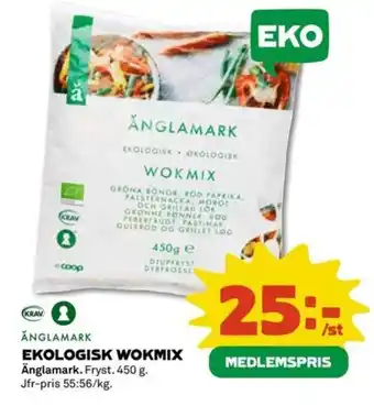 Coop Ekologisk wokmix erbjuda