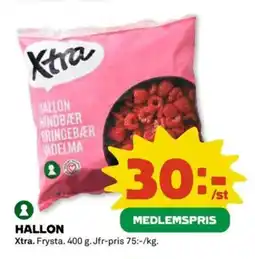 Coop XYTRA Hallon erbjuda