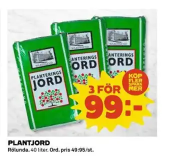 Coop Plantjord erbjuda