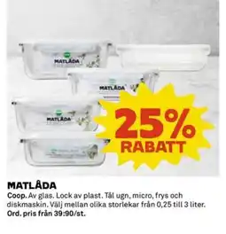 Coop Matlåda erbjuda