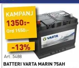 SeaSea Batteri varta marin 75ah erbjuda