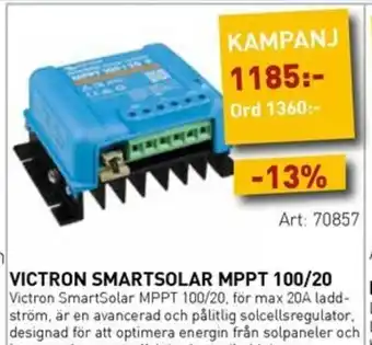 SeaSea Victron smartsolar mppt 100/20 erbjuda