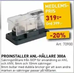 SeaSea Proinstaller anl-hållare 300a erbjuda