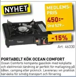 SeaSea Portabelt kök ocean comfort erbjuda