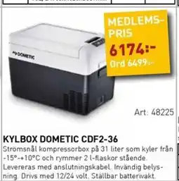 SeaSea Kylbox dometic cdf2-36 erbjuda