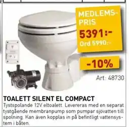 SeaSea Toalett silent el compact erbjuda