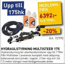 SeaSea Hydraulstyrning multisteer 175 erbjuda