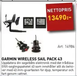 SeaSea Garmin wireless sail pack 43 erbjuda