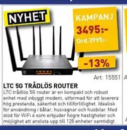 SeaSea Ltc 5g trådlös router erbjuda