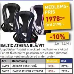 SeaSea Baltic athena erbjuda