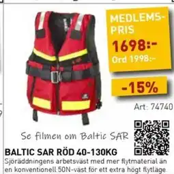 SeaSea Baltic sar baltic sar röd erbjuda