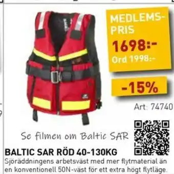 SeaSea Baltic sar baltic sar röd erbjuda