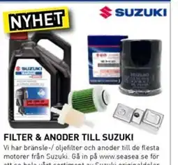 SeaSea Filter & anoder till suzuki erbjuda