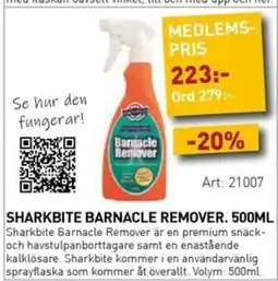 SeaSea Sharkbite barnacle remover erbjuda