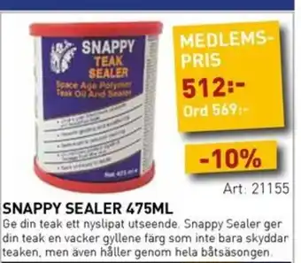 SeaSea Snappy sealer erbjuda