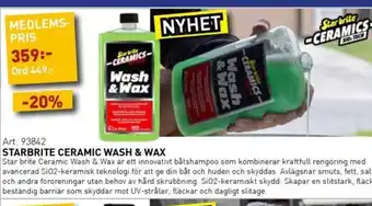 SeaSea Starbrite ceramic wash & wax erbjuda