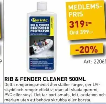 SeaSea Rib & fender cleaner erbjuda