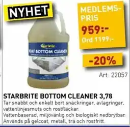 SeaSea Starbrite bottom cleaner 3,78 erbjuda