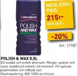 SeaSea Polish & wax erbjuda