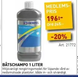 SeaSea Båtschampo 1 liter erbjuda