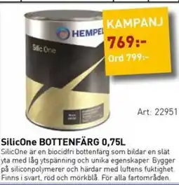 SeaSea Silicone bottenfärg erbjuda