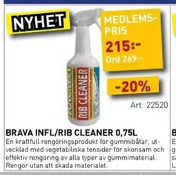 SeaSea Brava infl/rib cleaner erbjuda