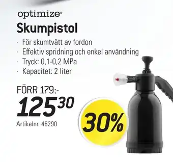 thansen Optimize skumpistol erbjuda