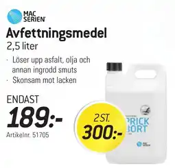 thansen Avfettningsmedel erbjuda