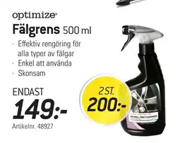 thansen Optimize fälgrens erbjuda