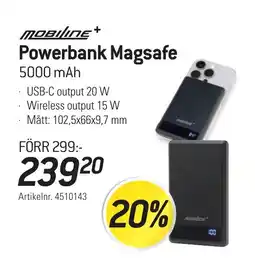 thansen Powerbank Magsafe 5000 mAh erbjuda