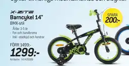 thansen Barncykel 14" erbjuda