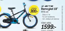 thansen Barncykel 18" erbjuda