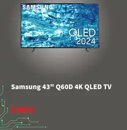 CDON Samsung 43" Q60D 4K QLED TV erbjuda