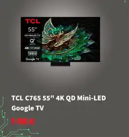 CDON Tcl c765 55" 4k qd mini-led erbjuda