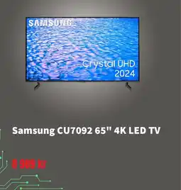 CDON Samsung CU7092 65" 4K LED TV erbjuda