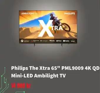 CDON Philips The Xtra 65" PML9009 4K QD erbjuda