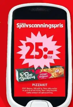 ICA Maxi Pizzakit erbjuda