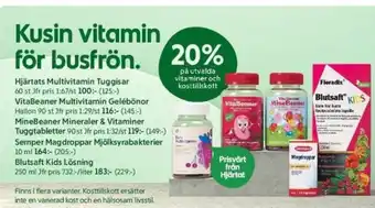 ICA Maxi Kusin vitamin för busfrön erbjuda