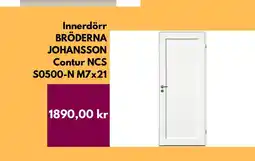 Hornbach Innerdörr bröderna johansson contur ncs erbjuda