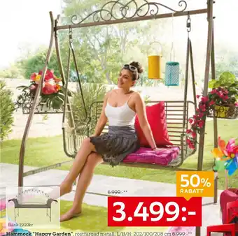 XXXLutz Hammock "Happy Garden", erbjuda